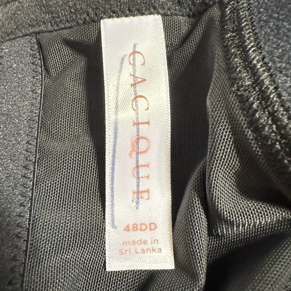 Cacique Cotton Boost Plunge Bra 48DD - Picture 7 of 9